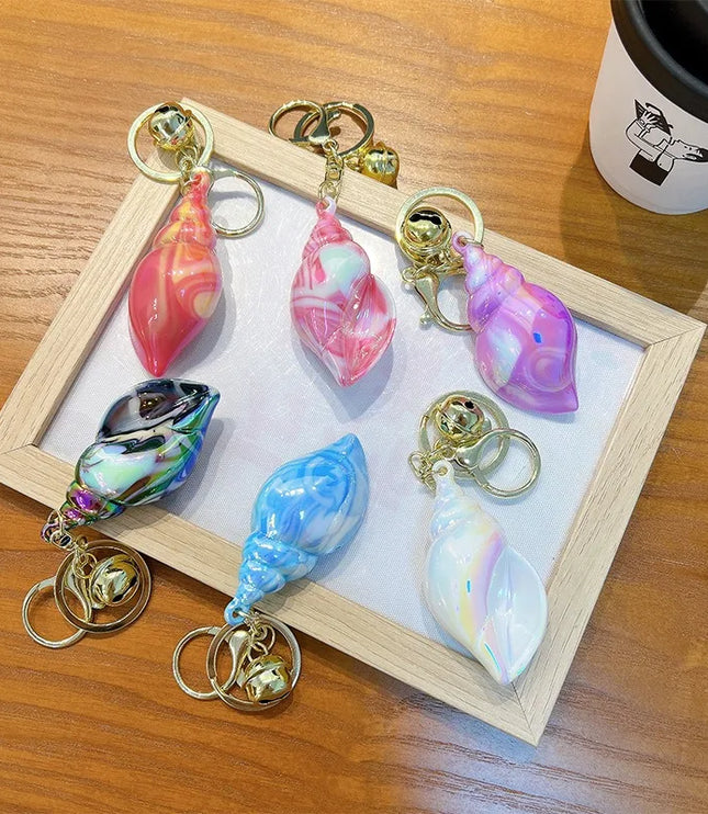 Shell Acrylic Keychain