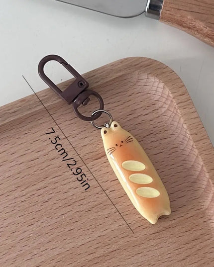 Baguette Keychain