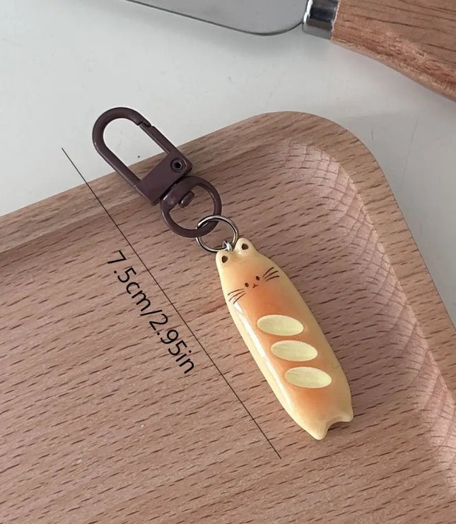 Baguette Keychain