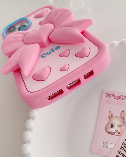 3D Bowknot Phone Case