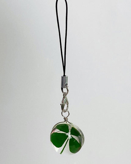 Lucky Clover Phone Charm