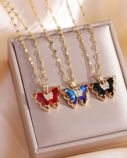 Butterfly Necklaces