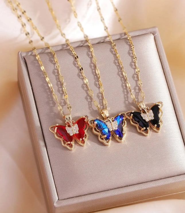 Butterfly Necklaces