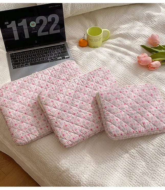 Cute Floral Laptop Sleeve