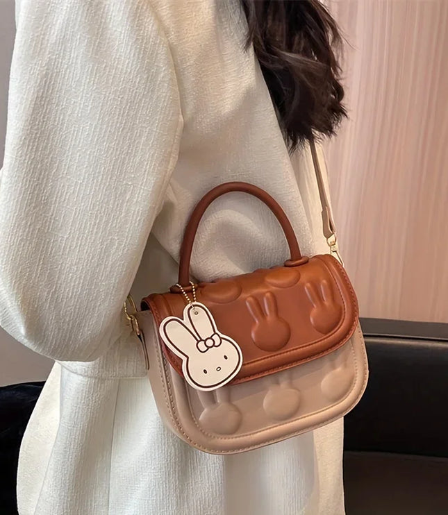 Bunny Embossed Handbag & Crossbody