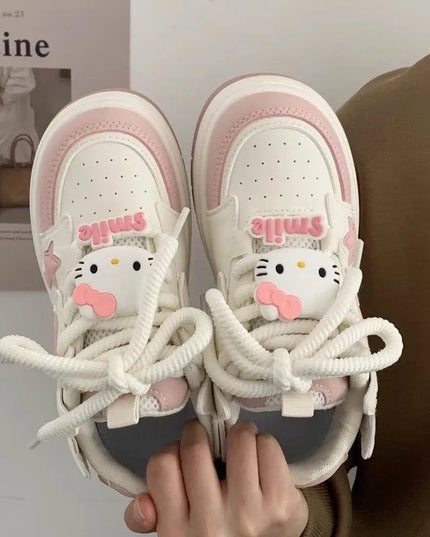 SANRIO Pink Stars Sneakers