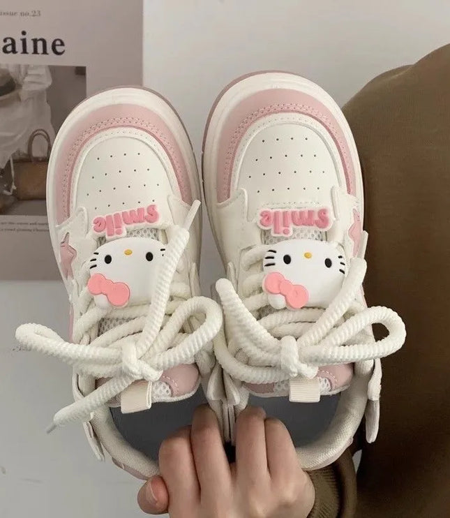 SANRIO Pink Stars Sneakers