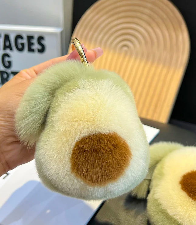 Avocado Plush Keychain