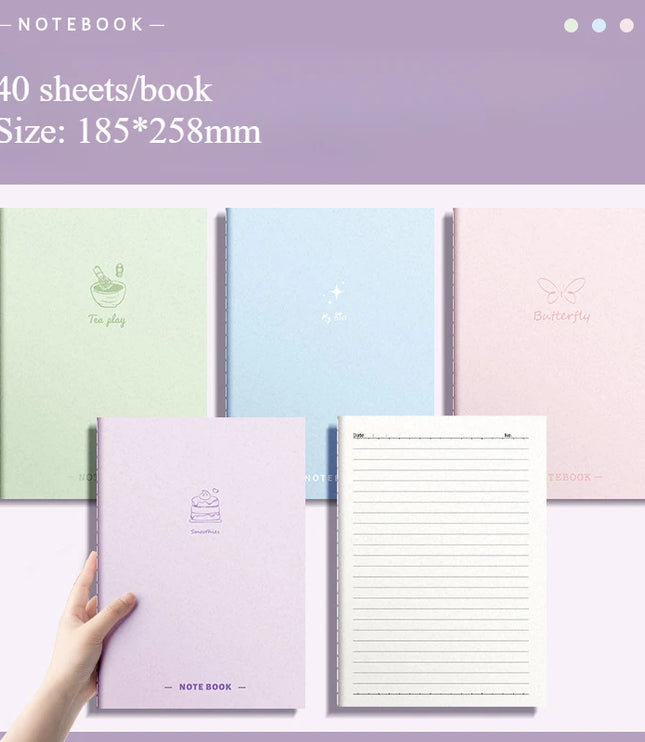 Gradient Pastel Notebook