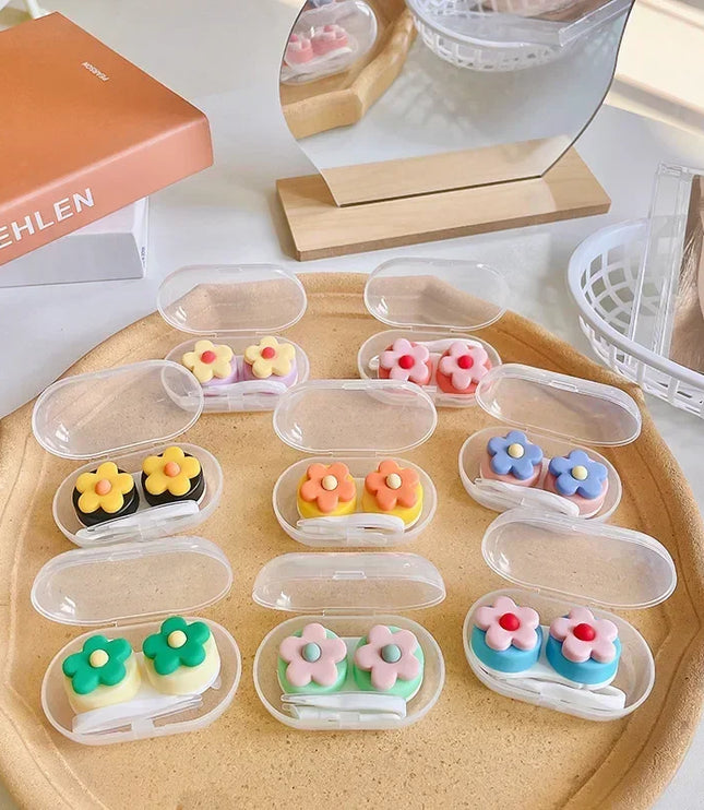 Flower Contact Lens Case