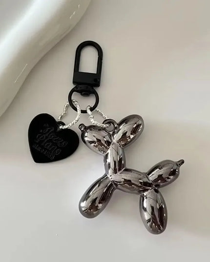 Y2K Balloon Dog Keychain