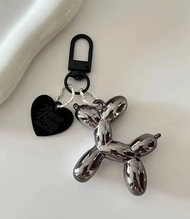 Y2K Balloon Dog Keychain