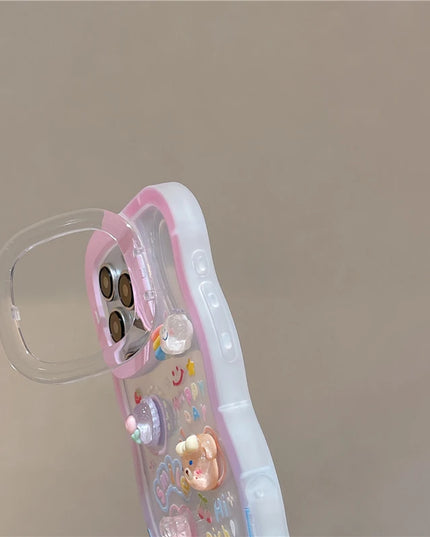 Jelly 3D Bear Phone Case