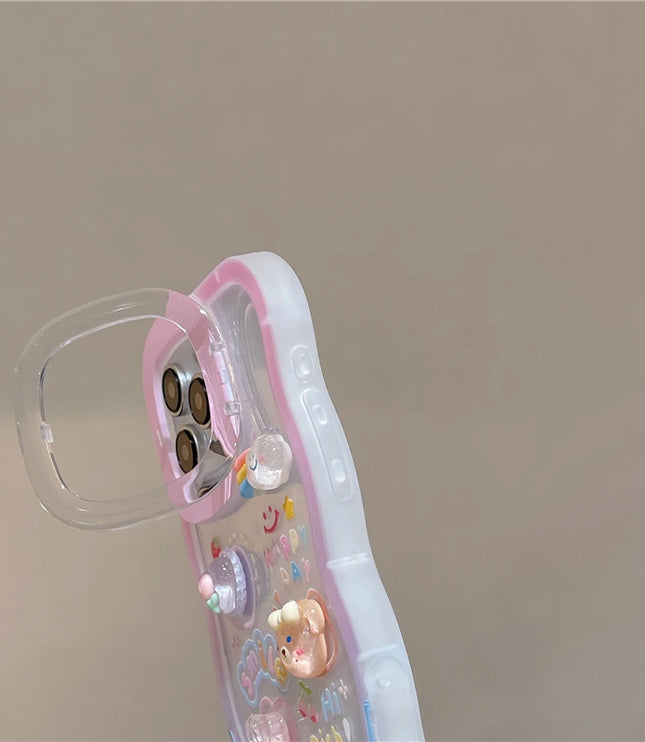 Jelly 3D Bear Phone Case