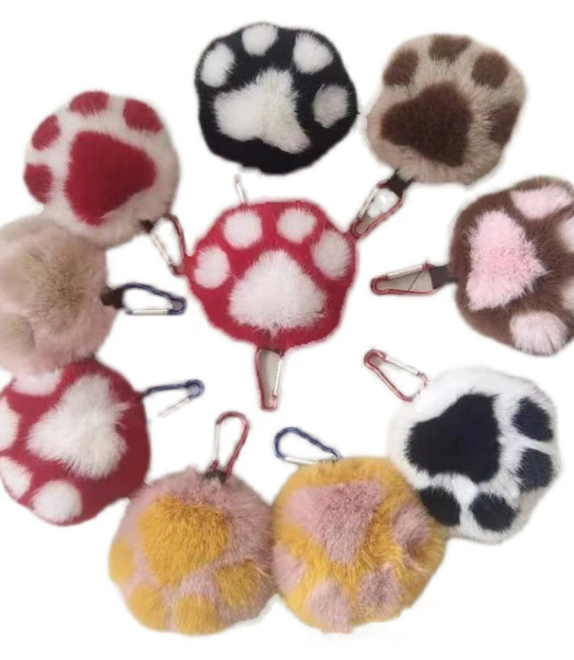 Cat Paw Keychain