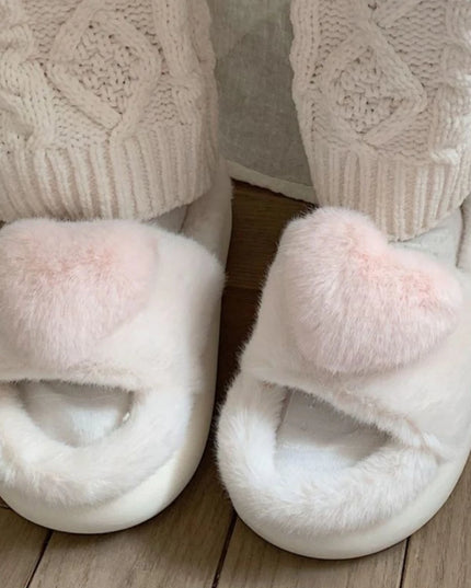 In Love Plush Slippers