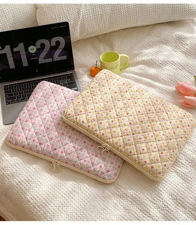 Cute Floral Laptop Sleeve