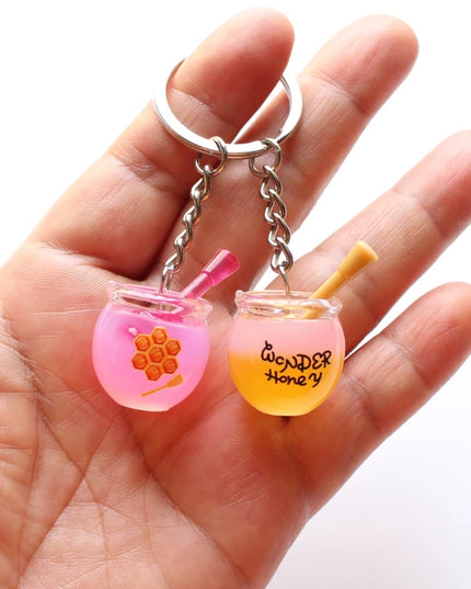 Honey Jar Keychain