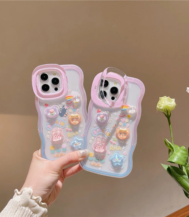 Jelly 3D Bear Phone Case