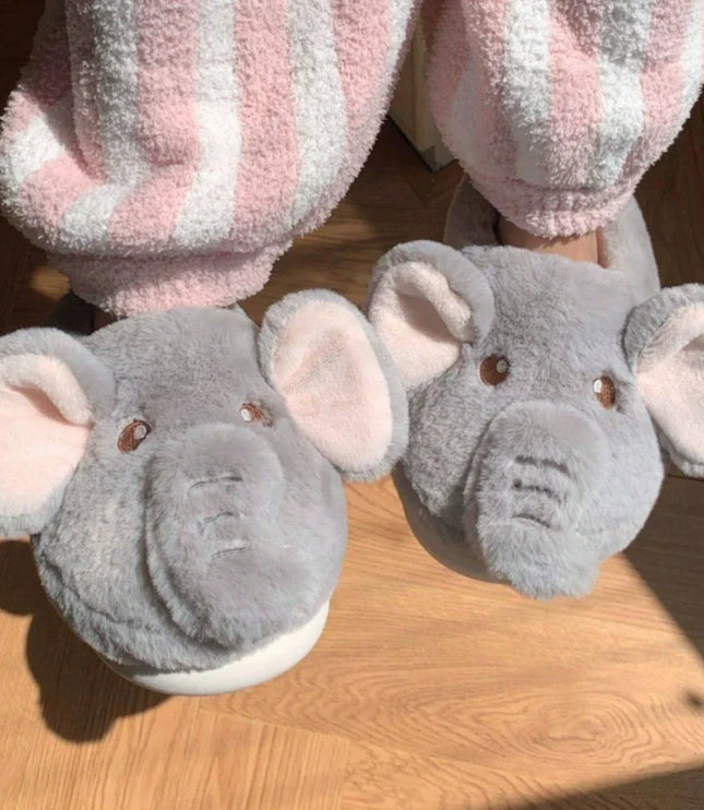 Cute Elephant Slippers