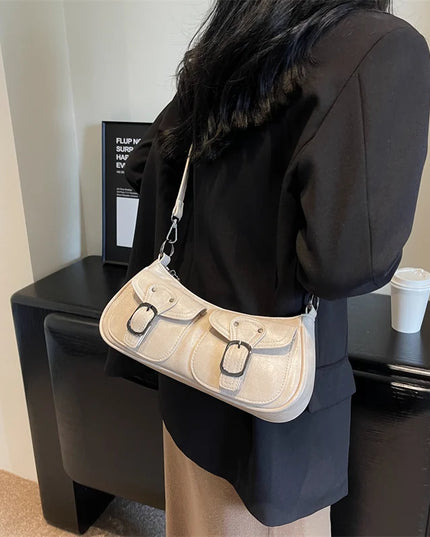 Double Pockets Handbag