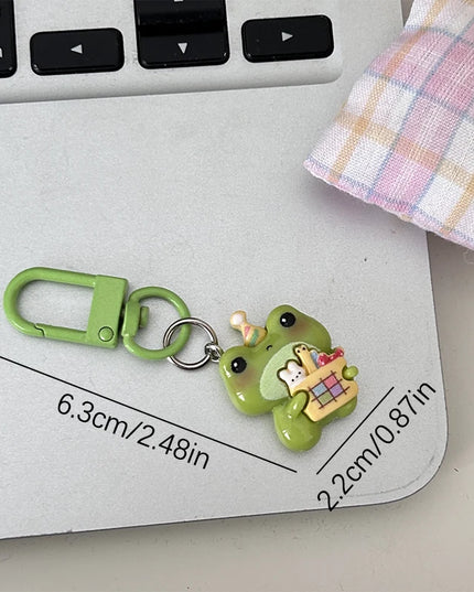 Cute Frog Keychain