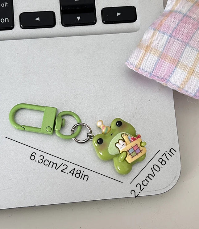 Cute Frog Keychain