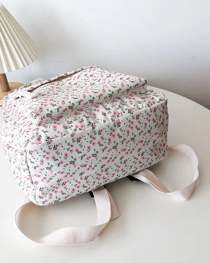 Floral Pattern Backpack