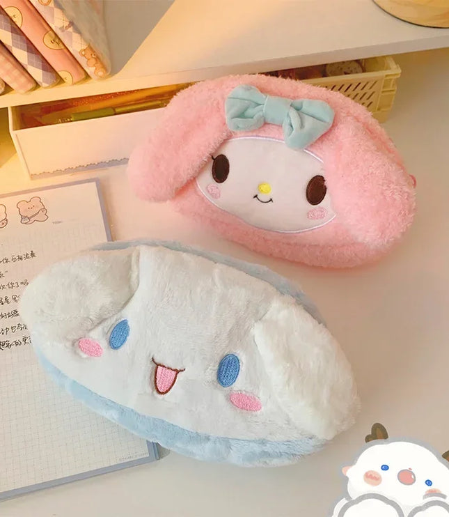 Sanrio Plush Pencil Case