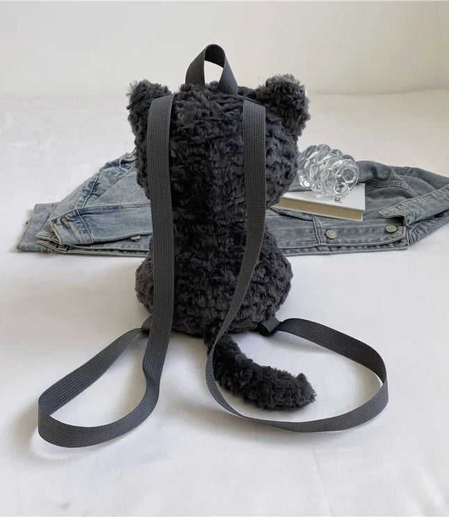 Mini Gray Dragon Backpack