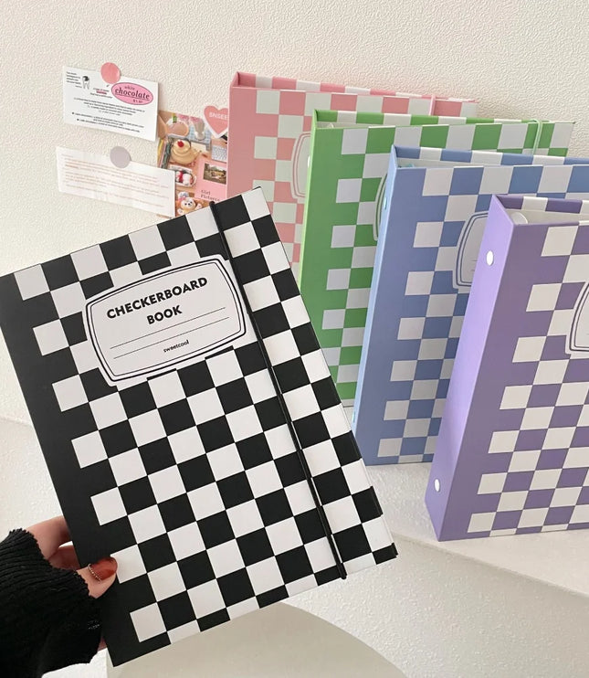 A5 Checkered Binder