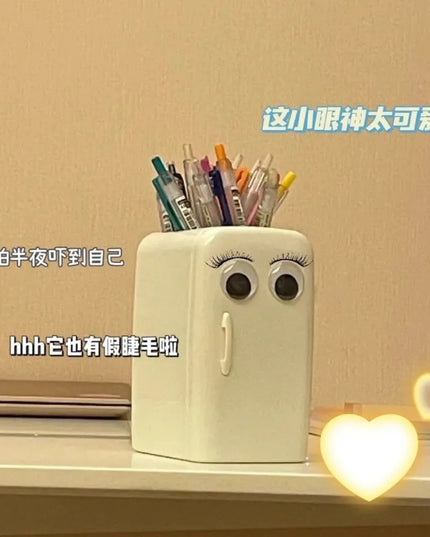 Googly Eye Fridge Pen Holder