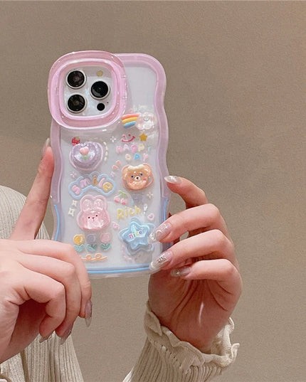 Jelly 3D Bear Phone Case