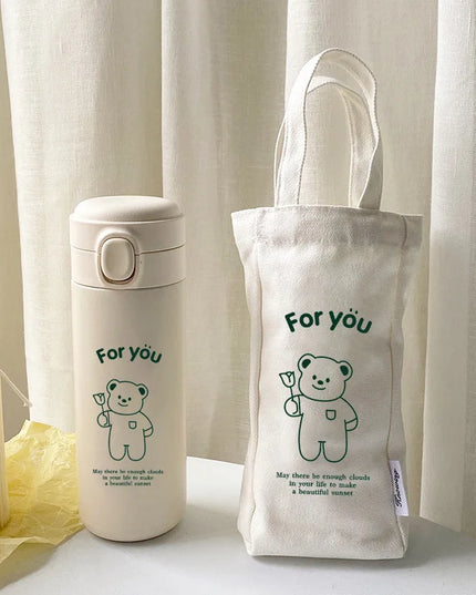 Cute Bear Bottle & Case