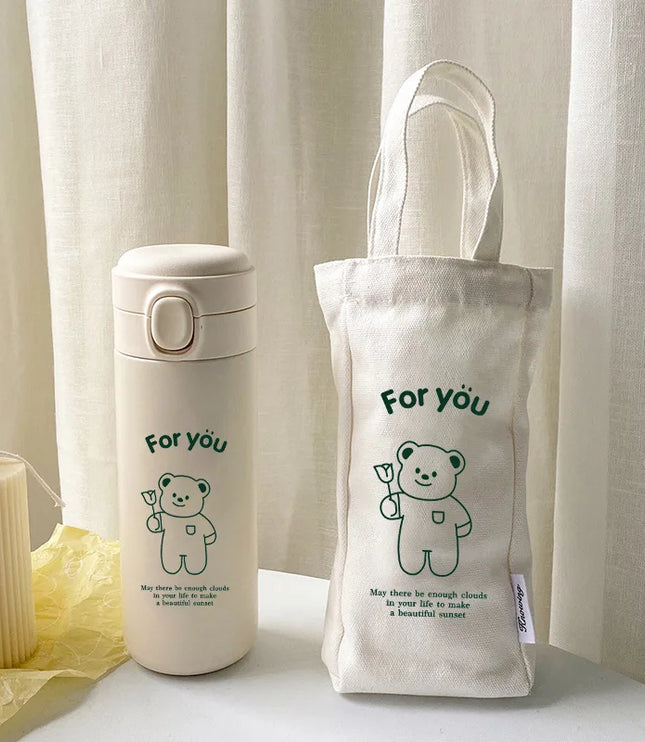 Cute Bear Bottle & Case