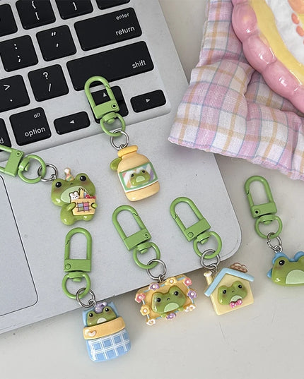 Cute Frog Keychain