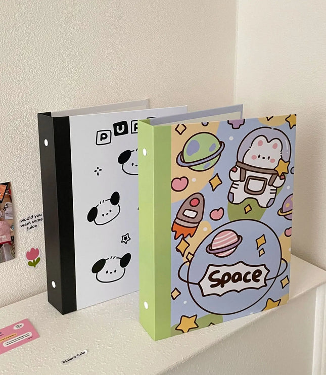 A5 Cute Postcard Binder