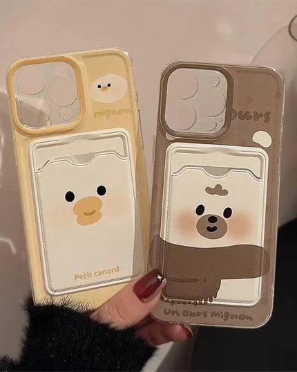 Bear & Duck Phone Case