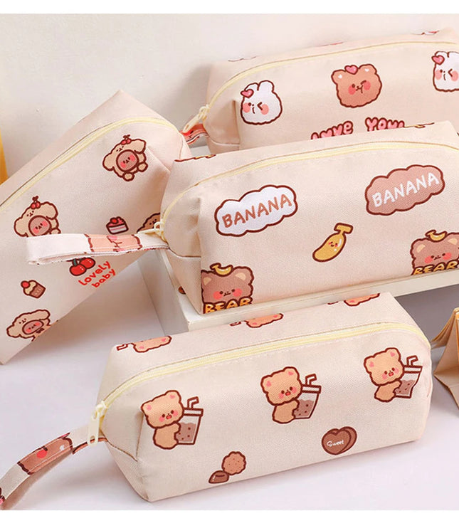 Cartoon Bear Pencil Case