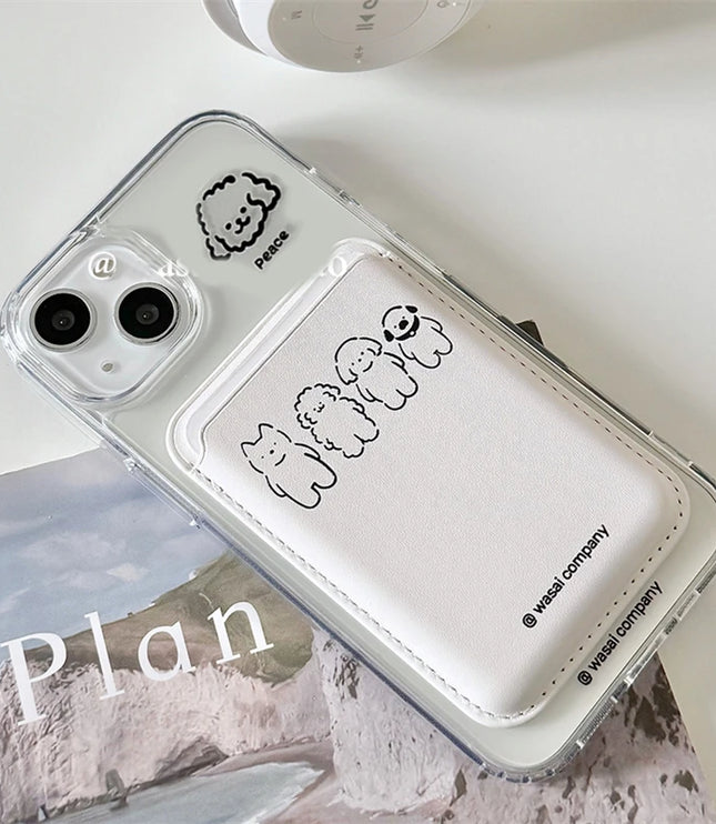 Dog Drawings Phone Case with MagSafe