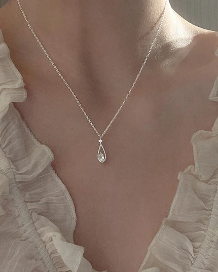 French Water Drop Necklace