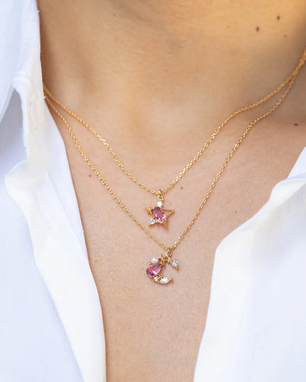 Star & Moon Necklace