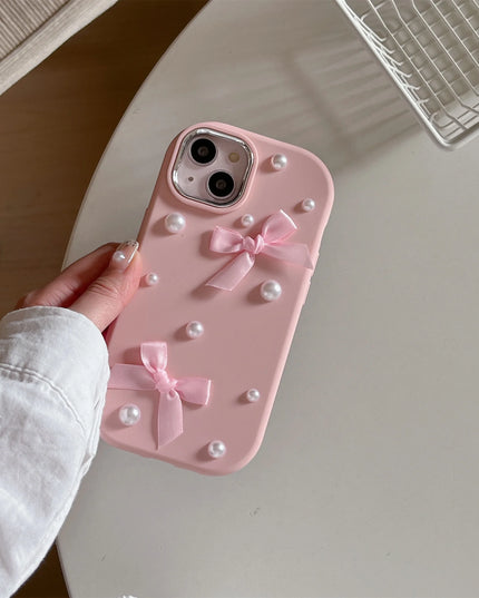 Pearl Bowknot Phone Case