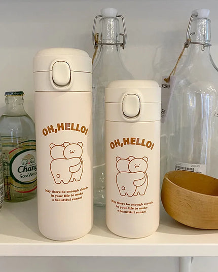 Cute Bear Bottle & Case