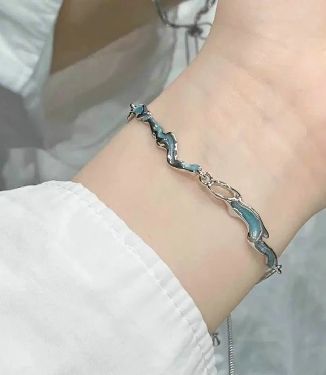 Blue Crystal Bracelet