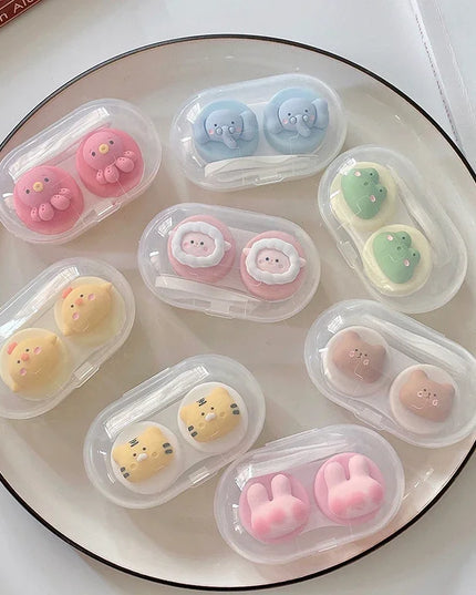 Cartoon Animal Contact Lense Case