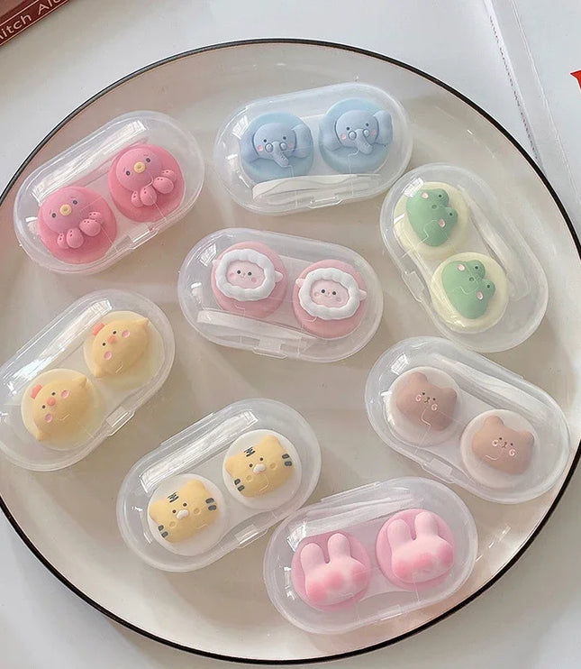 Cartoon Animal Contact Lense Case