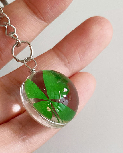 Lucky Clover Phone Charm