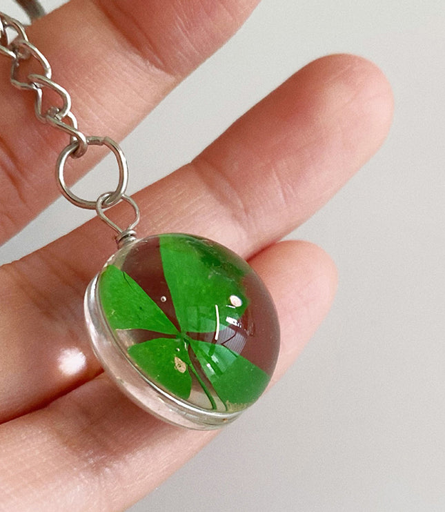 Lucky Clover Phone Charm