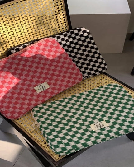 Checkered Laptop Sleeve